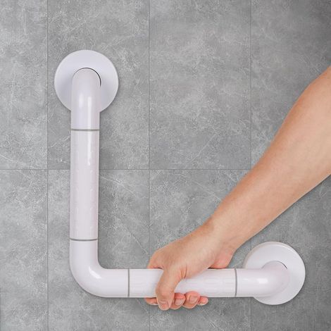 30 x 30 cm Barre d'appui WC, Poignée de Douche, Barre d'appui pour Baignoires, Poignée de Salle de Bain pour Personnes âgées (1/5)