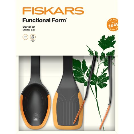 Kit de utensilios de cocina Fiskars Functional Form multicolor