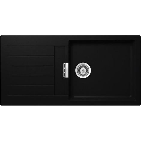 Schock Einbauspüle Cristadur Signus D-100 L A Puro PUR Exzenterbedienung (1/3)