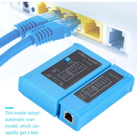RJ45- und RJ11-Netzwerkkabeltester Ethernet-LAN-Netzwerktestgerät (1/5)