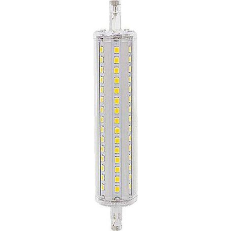 AC 85–265 V, weiß, R7S, dimmbar, LED-Glühbirne, 135 mm, 12 W, ersetzt Halogenlampe (1/5)