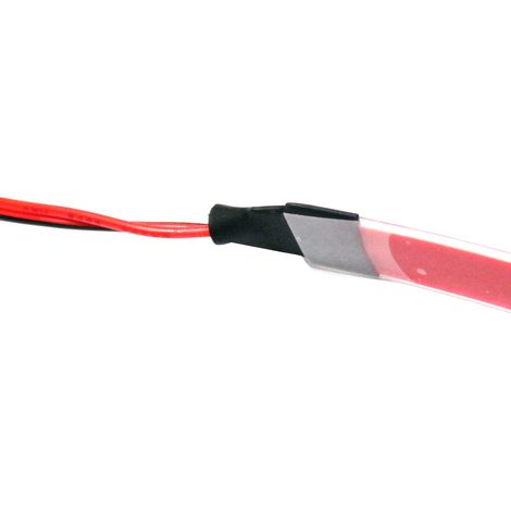 BeMatik - Panneau électroluminescent 1000x10 mm rouge EL (1/5)