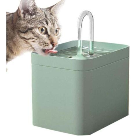 Ineasicer Fontaine À Eau pour Chat, Ultra Silencieuse 1.5 L Fontaine A Eau, Chat Fontaine d'eau pour Animaux De Compagnie avec Filtre pour Chats Oiseaux Chiens (1/4)