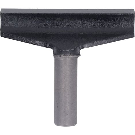 Support d'outils pour tour de 15 cm, montant de 2,5 cm, en fonte et acier allié, pour le tournage sur bois et le travail du bois (1/5)