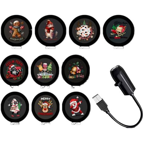 Proyector de Navidad USB HD Plug and Play (1/5)
