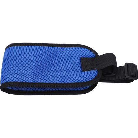 Harnais de sécurité pour fauteuil roulant en mesh aéré, ceinture de maintien pour seniors et soins à domicile. (1/5)