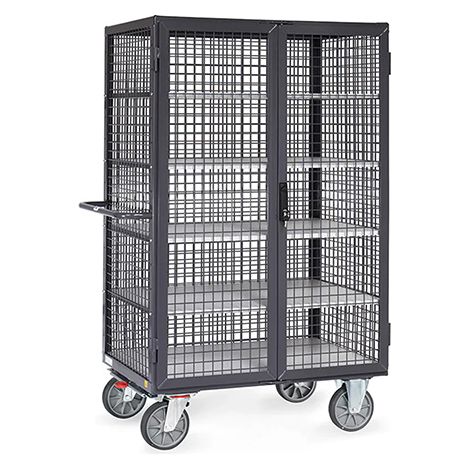 ESD-Wagen mit Gitter - Platten 1000x680mm - Tragfähigkeit 750kg - 9392