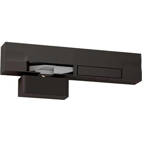 (Blackright opening) Tampon d'amortissement de porte en bois, ouverture plate vers l'extérieur, porte Invisible, fermeture de porte hydraulique silencieuse, Antipincement
