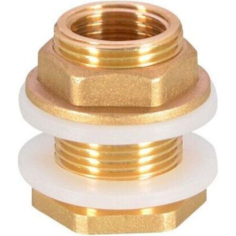 ANDIAMOs accessoires de robinetterie2 pièces en laiton réservoir d'eau raccord de tuyau adaptateur robinet pluie seau prise en laiton réservoir d'eau prise pour robinet pluie seau réservoir d'eau (1/3)
