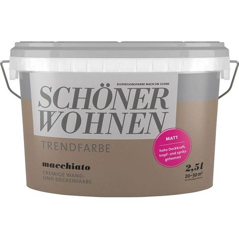 SW Trend Wandfarbe matt 2,5L macchiato