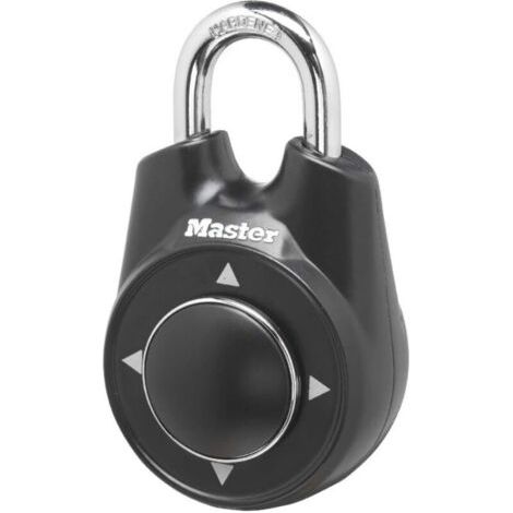 Cadenas à combinaison directionnelle Master Lock pour casier scolaire et sport - [Type] Serrure intelligente [Modèle] Directionnel [Description] Sécurité renforcée, réglable, facile d'utilisation (1/4)