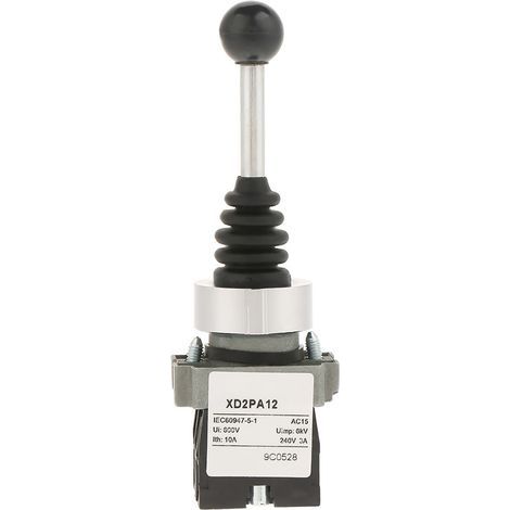 Remplacement de commutateur de manette verrouillé à 2 positions 2NO pour XD2PA12 (1/5)