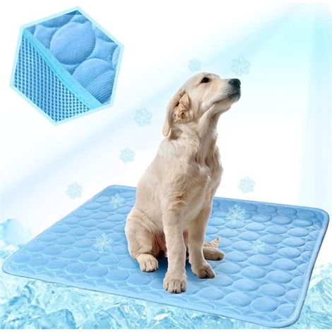Tapis rafraîchissant pour animaux - Couverture de glace auto-rafraîchissante - Lit rafraîchissant pour animaux - Pour chiens et chats - 1 pièce (1/5)