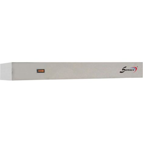 Rampe inox chauffante infrarouge (L)920 mm, avec régulateur, 800 W, 220 V - MONO (1/3)