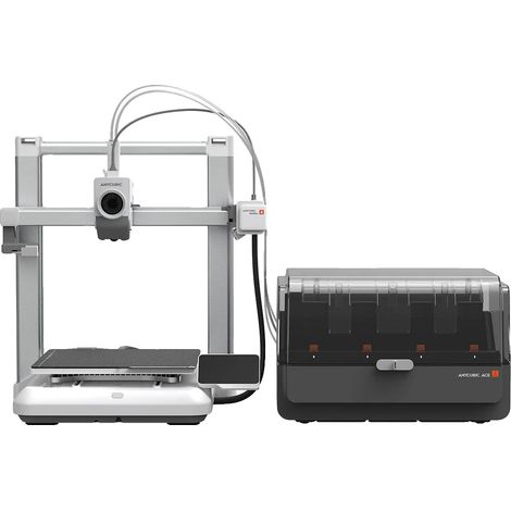 Imprimante 3D, Impression à Grande Vitesse, Compatibilité de Filament Polyvalente, Kobra 4 Combo, FDM (1/2)