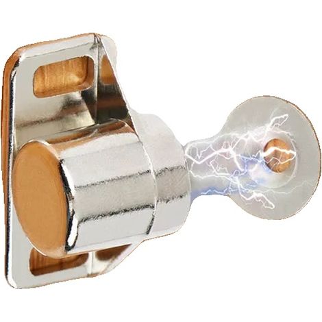 Cerradura para puerta de armario, plástico de alta resistencia, 8,9 cm x 3,8 cm x 0,6 cm, apta para diversos tipos de armarios, cierre seguro, fácil instalación. (1/5)