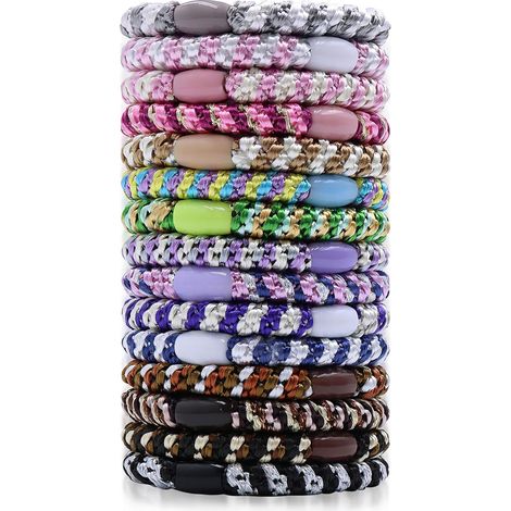 15 Pièces Elastique Cheveux, Chouchou Cheveux (1/5)