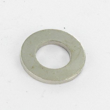 Rondelle Plate Laiton nickelé 8X36X1-10 pièces