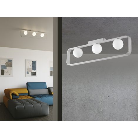 Fan Europe Roxy - Globe Bar Semi Flush Light, Weiß, G9 (1/5)