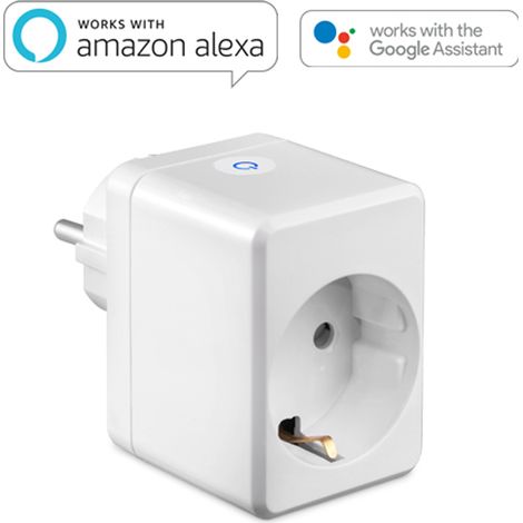 Toma enchufe mini Wifi con usb compatible con amazon alexa y google home (1/4)