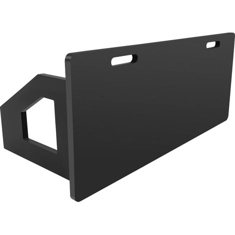 Mur de rebond de soccer, matériau HDPE durable, design pliable, noir (1/2)