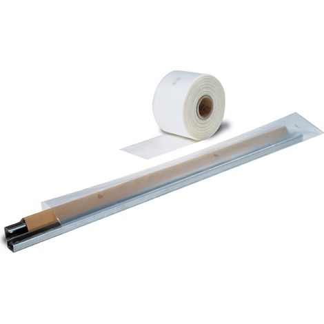Druckverschlussbeutel Maße 60x130mm Stärke 50µ PE transparent TRANSPAK (1/2)