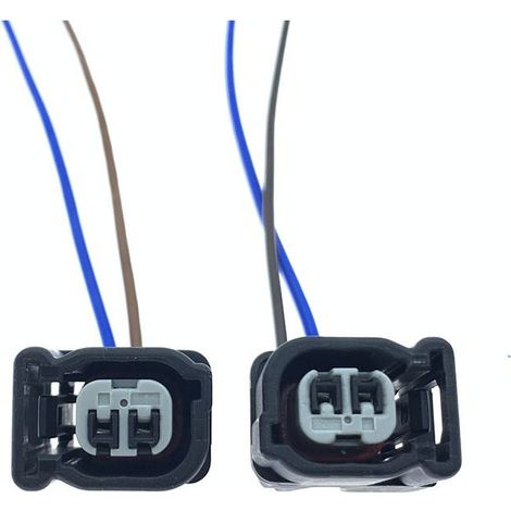Compatible avec le connecteur d'injecteur de carburant d'origine Honda CRV, côté fente -- JB2167-2P