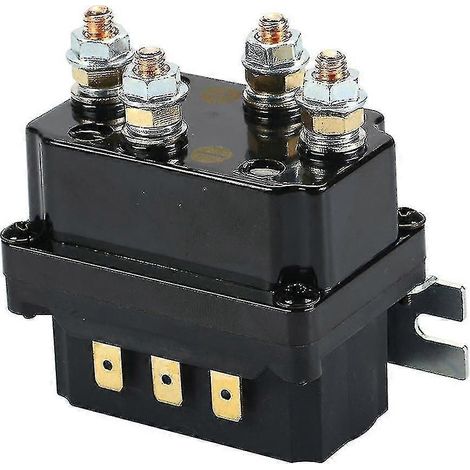 12V-Wippschalter für Seilwinden, 250A-Magnetrelais, kompatibel mit Seilwinden für ATVs und UTVs. (1/5)