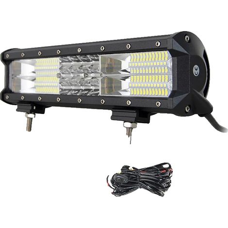 Barra de luz LED, haz combinado, carcasa de aluminio duradera (1/2)