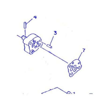 Guarnizione Yamaha 3HU-E3475-00 - XC 125 94-99