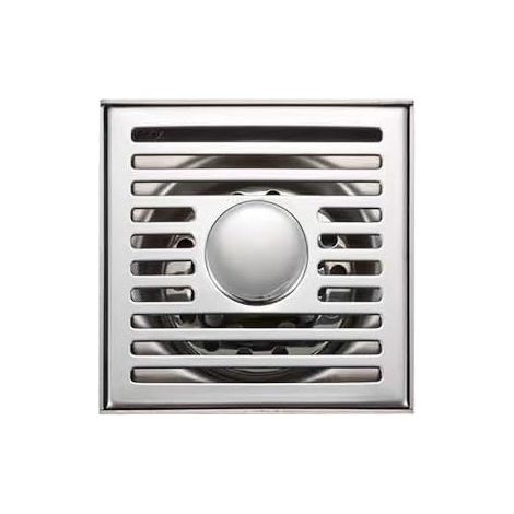 Bouchon de lavabo de salle de bain, filtre de vidange escamotable avec panier filtrant amovible en acier inoxydable, filtre de vidange universel, bouchon de lavabo de salle de bain universel (A)