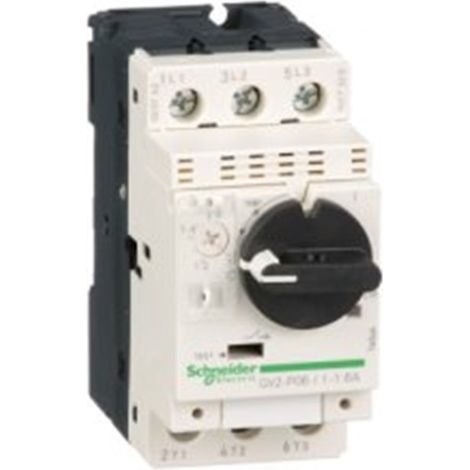 Disjoncteur moteur GV2P 1 à 1,6 A 3P 3d déclencheur magnétothermique - GV2P06