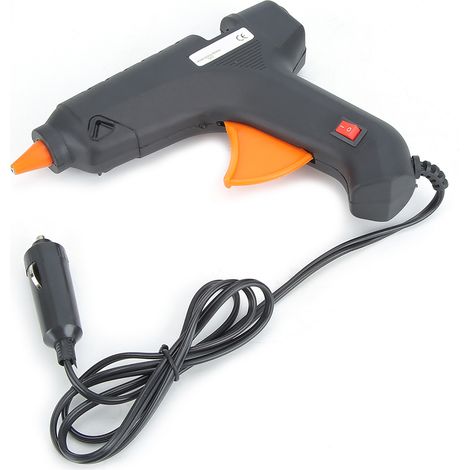 Pistolet à colle thermofusible électrique 12 V 40 W, outil de réparation à chaud pour loisirs créatifs, décoration de jardin et maquettes de sapins de Noël. (1/5)