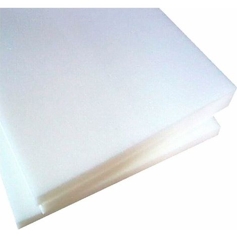 gomme Mousse éponge Polyuréthane expansé Rembourrage de Coussins Canapés Chaises Matelas et Bancs - 200x100x2 cm (1/3)