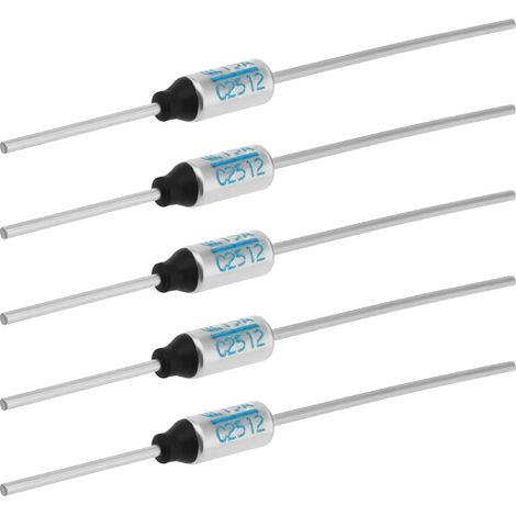 5 Pièces Fusible Thermique 91 °C FUS-APU-004-NE Compatible avec 3010 pour Systèmes de Chauffage de Camping-cars Et Caravanes (1/5)
