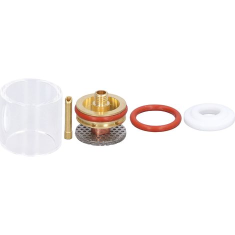 Kit d'accessoires pour torche de soudage TIG OCIM2P18GLSD32 avec buse à pince à gaz et tube en verre pour torche de soudage TIG WP-20