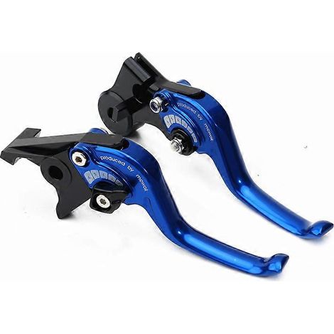 Convient pour Honda CL300 CL500, embrayage court athlétique à deux doigts en alliage d'aluminium modifié (CL300 Bleu) (1/5)