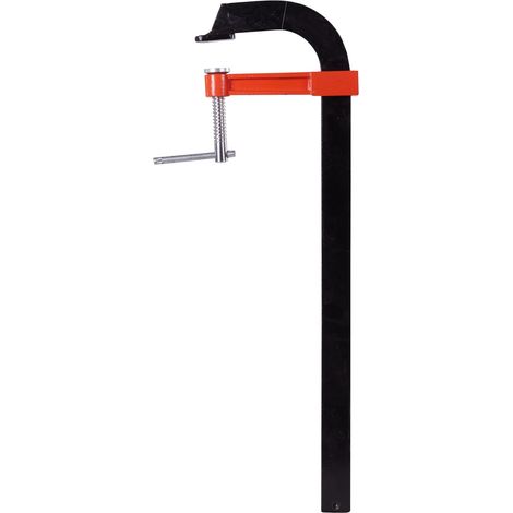 Strettoia per falegnami carpentieri ad F in acciaio BRIXO - 250x25x6 mm.