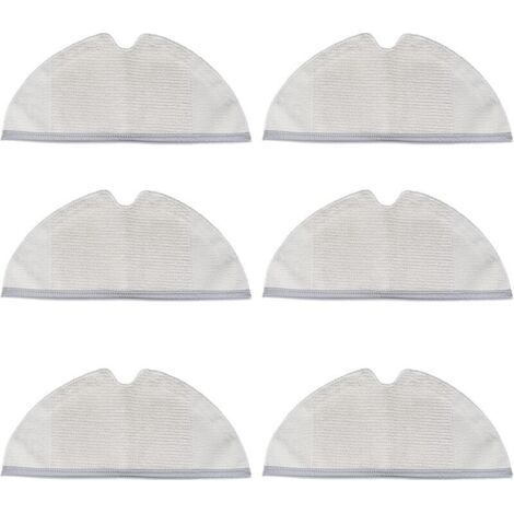 FENOPLASTICAUlisemLot de 6 chiffons de rechange jetables pour aspirateurs Dreame D9 (1/4)