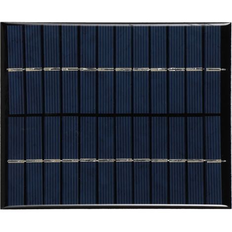 Modulo pannello solare in silicio policristallino da 2 W e 12 V per fai da te, per illuminazione e ricarica solare, progetto scientifico