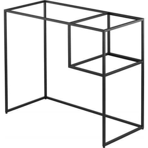 Deante Correo Konsole schwarz matt 90x40 cm