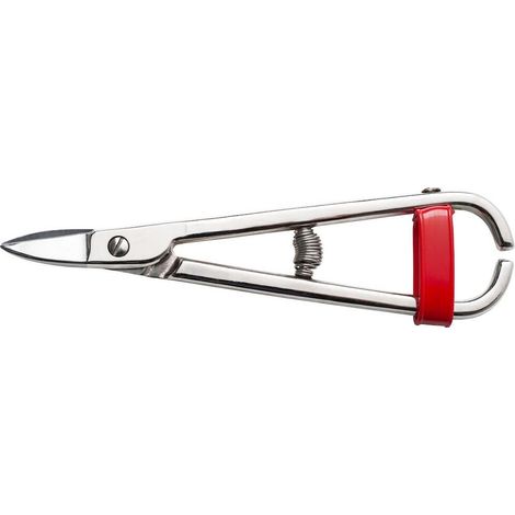 Bessey Erdi forbici da orafo e lamiera sottile chiuse con molla 180 mm D76-1 (1/5)