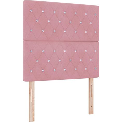 Maison Exclusive - Testiera Rosa 90 cm Velluto