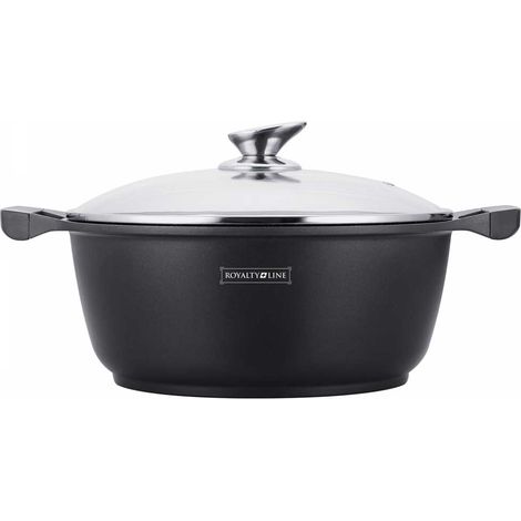 Royalty Line RL-BS28M casseruola nera 28 cm 5,7 L (1/2)