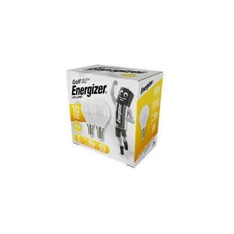 Ampoule LED sphérique - ENERGIZER - ES16708 - E14 - 470 lm - 3000K (5,2W)