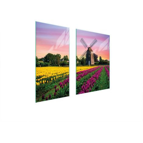 GLASSCHUTZPLATTE BOARD 75x52 MEADOW (1/5)