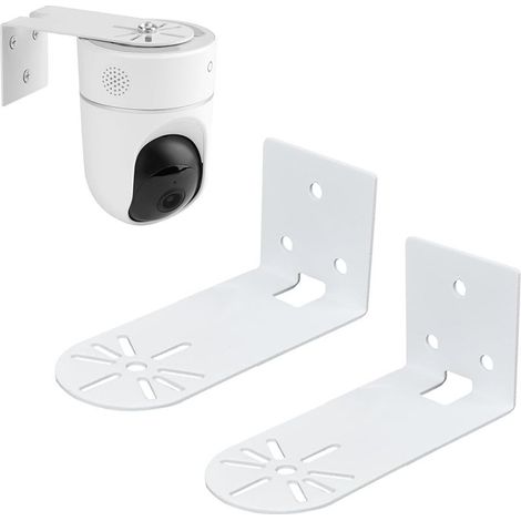 Supports Muraux Compatibles avec Eufy Security Indoor Cam E220 & Blink Mini Pan Tilt Indoor Camera, Support Plafond Accessoires pour Caméra Surveillance, Métal Super Dur (Sans Caméra) (1/5)