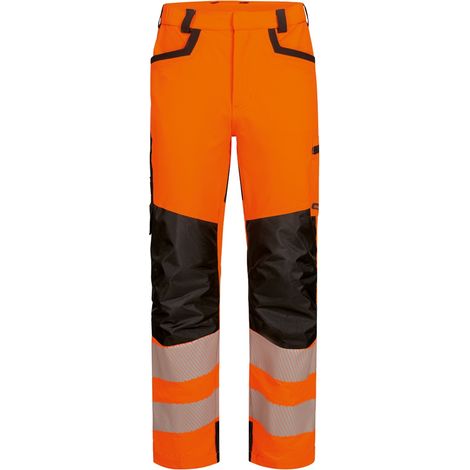 Feldtmann Elysee Warnschutz Stretch-Bundhose 22762 Gr. 24 orange/schwarz (1/5)