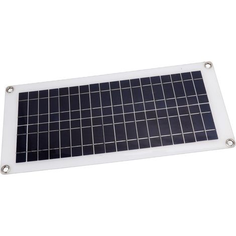 Leichtes, dünnes, wasserdichtes, tragbares und flexibles Solarpanel mit 2 USB-Ausgängen für Auto, Zuhause und Versand (1/5)