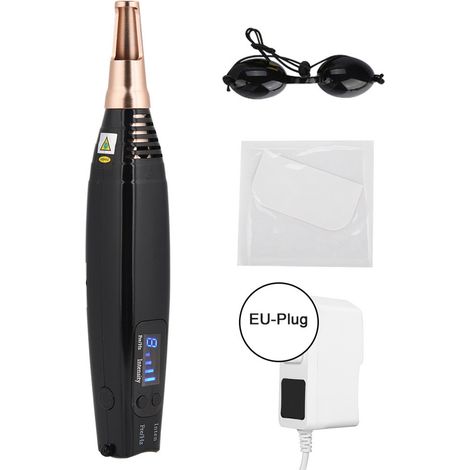 Stylo Picosecond à Lumière Bleue pour Élimination de Cicatrices et Tatouages - Réduction des Taches de Rousseur et Mélanine - Prise UE
